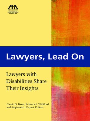 cover image of Lawyers, Lead On